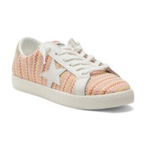 Vintage Havana Carla Coral Tweed Lace Sneakers